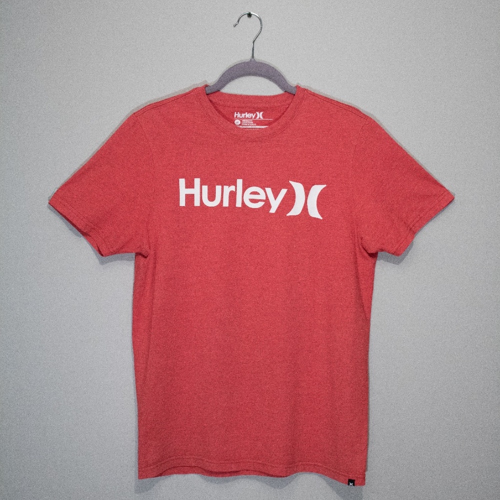 Hurley Red Short Sleeve Graphic T-Shirt